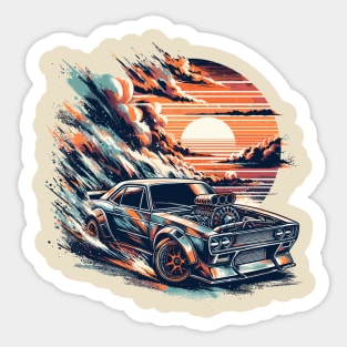 Muscle Car Sticker